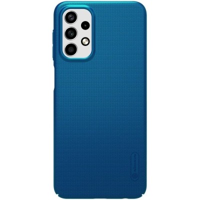 Nillkin Frosted Shield Samsung Galaxy A23 5G (SM-A236B, SM-A235F) mėlynas plastikinis dėklas | Priedai.lt