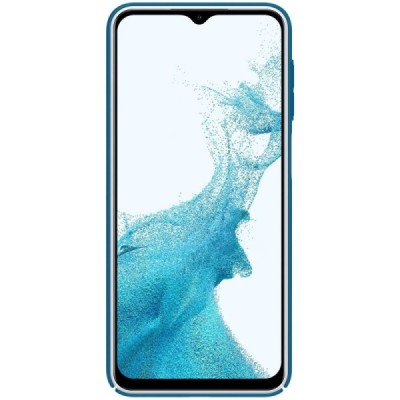 Nillkin Frosted Shield Samsung Galaxy A23 5G (SM-A236B, SM-A235F) mėlynas plastikinis dėklas | Priedai.lt