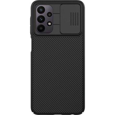 Samsung Galaxy A23 5G (SM-A236B, SM-A235F) „Nillkin“ CamShield juodas dėklas, nugarėlė su kameros apsauga | Priedai.lt