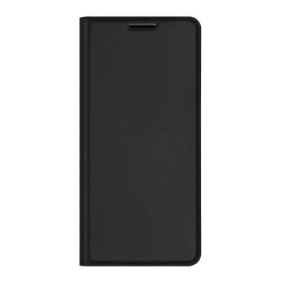 „Dux Ducis“ Skin serijos Samsung Galaxy A23 5G (SM-A236B, SM-A235F) juodas odinis atverčiamas dėklas | Priedai.lt