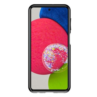 Samsung Galaxy A23 5G (SM-A236B, SM-A235F) Twill kieto silikono TPU juodas dėklas - nugarėlė | Priedai.lt