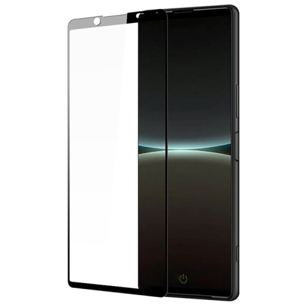 „Dux Ducis“ Tempered Glass pilnai dengiantis apsauginis ekrano stiklas 2.5D - juodas (Xperia 5 IV)