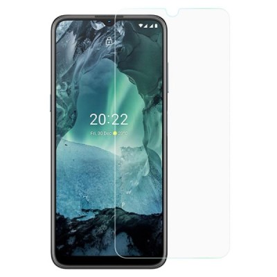 Nokia G11 „Calans“ 9H Tempered Glass sustiprintos apsaugos skaidrus pilnai dengiantis apsauginis ekrano stiklas 0,26 mm | Prieda