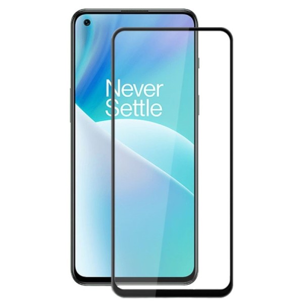 „Mocolo“ 2.5D Tempered Glass apsauginis ekrano stiklas 0.26 mm - juodas (OnePlus Nord 2T 5G)
