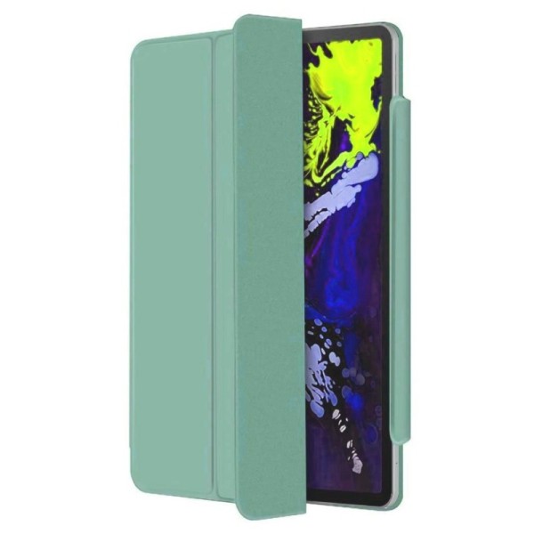 Leather Smart Cover atverčiamas dėklas - mėtinis (iPad Pro 11" 2018 / 2020 / 2021 / 2022 / Air 4 10.9" 2020 / Air 5 10.9" 2022)