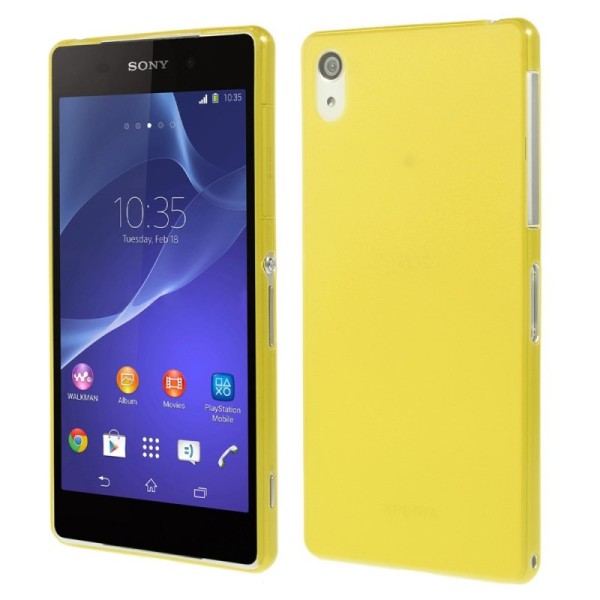 Ploniausias pasaulyje dėklas - geltonas (Xperia Z2)