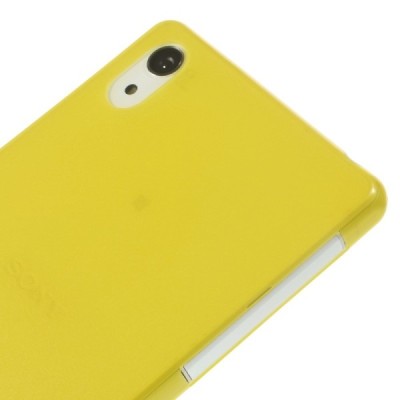 Ploniausias pasaulyje geltonas Sony Xperia Z2 dėklas (nugarėlė) / Priedai.lt
