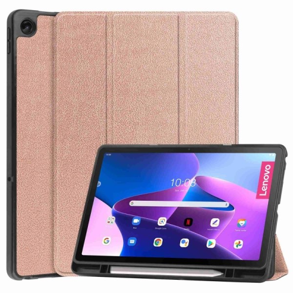 „Stylus“ atverčiamas dėklas - auksinis (Tab M10 Plus 10.6" Gen 3)