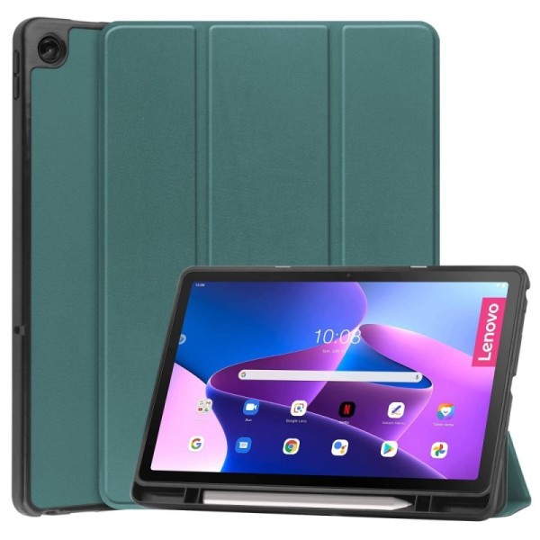 „Stylus“ atverčiamas dėklas - žalias (Tab M10 Plus 10.6" Gen 3)