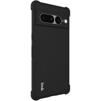 Google Pixel 7 Pro Imak sustiprintos apsaugos kieto silikono TPU juodas dėklas - nugarėlė | Priedai.lt