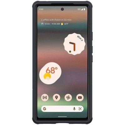 Google Pixel 6A „Nillkin“ CamShield juodas dėklas, nugarėlė su kameros apsauga | Priedai.lt