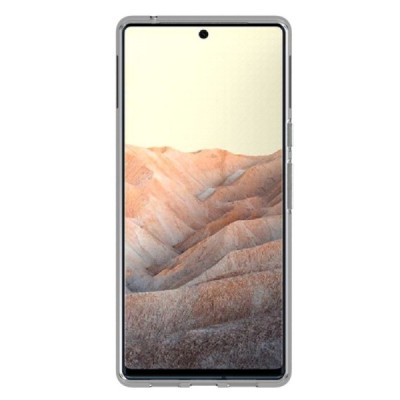 Google Pixel 6 Pro kieto silikono TPU skaidrus dėklas - nugarėlė | Priedai.lt