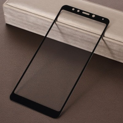 Xiaomi Redmi 5 „Rurihai“ 9H Tempered Glass sustiprintos apsaugos juodas pilnai dengiantis apsauginis ekrano stiklas 2.5D | Pried