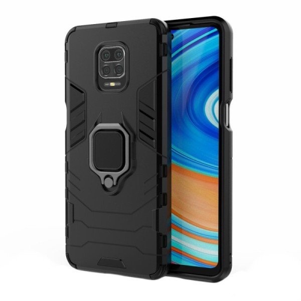 „Kickstand“ sustiprintos apsaugos dėklas - juodas (Redmi Note 9 Pro)