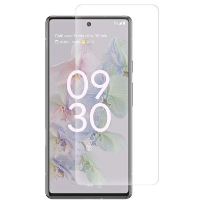 Google Pixel 6A „Calans“ 9H Tempered Glass sustiprintos apsaugos skaidrus pilnai dengiantis apsauginis ekrano stiklas 0,3 mm | P