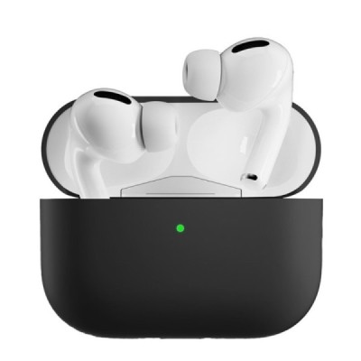 AirPods Pro 2 silikoninis juodas ausinių dėklas | Priedai.LT