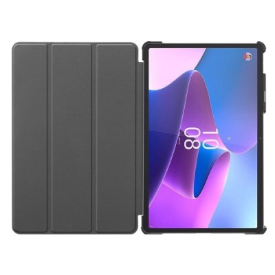 Lenovo Tab P11 Pro 11.2" Gen 2 atverčiamas raudonas odinis dėklas (sulankstomas) | Priedai.lt