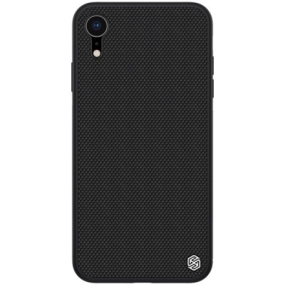 Apple iPhone Xr „Nillkin“ Textured Case juodas dėklas - nugarėlė | Priedai.lt