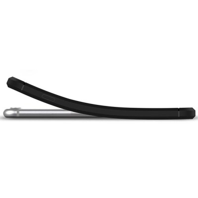 Apple iPhone 7 (iPhone 8) „Mofi“ Carbon kieto silikono TPU juodas dėklas - nugarėlė | Priedai.lt