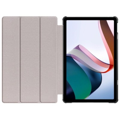 Xiaomi Redmi Pad 10.6" atverčiamas juodas odinis dėklas (sulankstomas) | Priedai.lt
