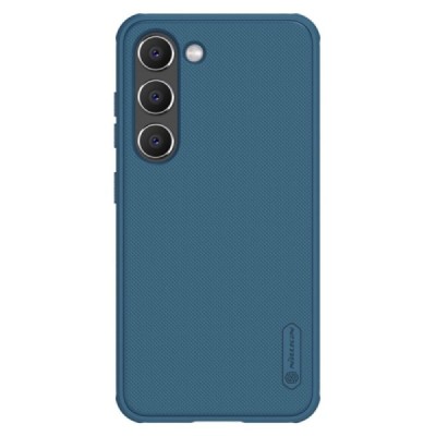 Samsung Galaxy S23 (SM-S911) „Nillkin“ Frosted Shield Pro mėlynas dėklas - nugarėlė | Priedai.lt