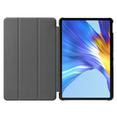 Huawei MatePad 10.4'' (2020, 2022) atverčiamas raudonas odinis dėklas - knygutė | Priedai.lt