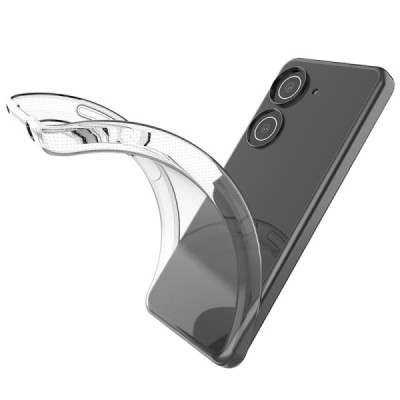 Asus Zenfone 9 (AI2202) kieto silikono TPU skaidrus dėklas - nugarėlė | Priedai.lt