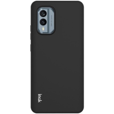 Nokia X30 5G Imak kieto silikono TPU juodas dėklas - nugarėlė | Priedai.lt