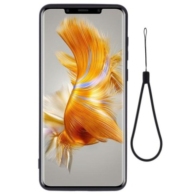Huawei Mate 50 Pro Shell kieto silikono (TPU) dėklas juodas - nugarėlė | Priedai.lt