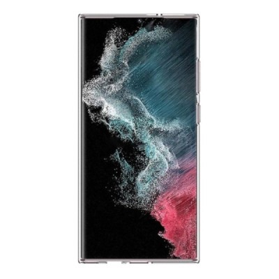 Samsung Galaxy S23 Ultra (SM-S918) kieto silikono TPU skaidrus dėklas - nugarėlė | Priedai.lt