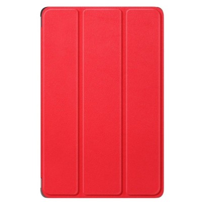 Xiaomi Redmi Pad 10.6" atverčiamas raudonas odinis dėklas (sulankstomas) | Priedai.lt