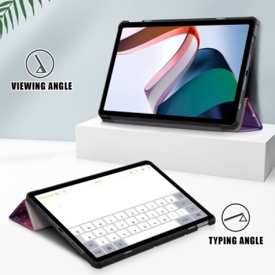 Xiaomi Redmi Pad 10.6" atverčiamas „Cosmo“ spalvotas dėklas - knygutė | Priedai.lt