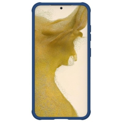 Samsung Galaxy S23 (SM-S911) „Nillkin“ CamShield Pro mėlynas dėklas, nugarėlė su kameros apsauga | Priedai.lt