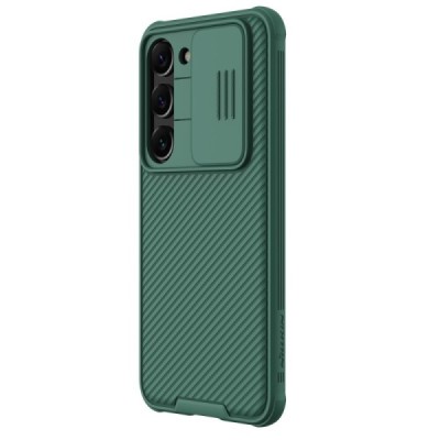 Samsung Galaxy S23+ (SM-S916) „Nillkin“ CamShield Pro žalias dėklas, nugarėlė su kameros apsauga | Priedai.lt