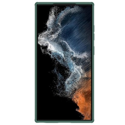 Samsung Galaxy S23 Ultra (SM-S918) „Nillkin“ CamShield Pro žalias dėklas, nugarėlė su kameros apsauga | Priedai.lt