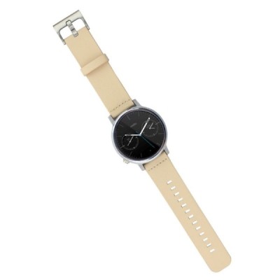 Deluxe išmaniojo laikrodžio Motorola Moto 360 odinė smėlio spalvos apyrankė | Priedai.lt