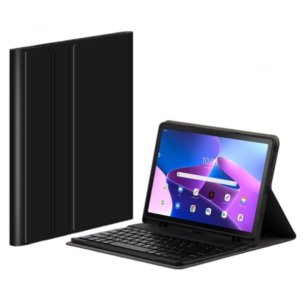 Atverčiamas dėklas su klaviatūra - juodas (Tab M10 Plus 10.6" Gen 3)