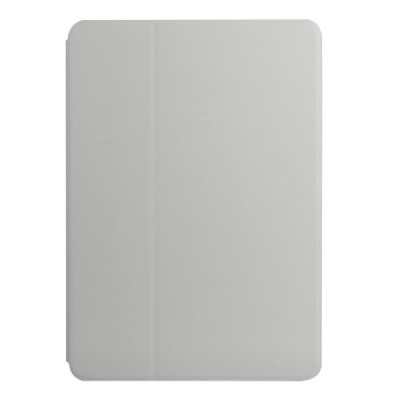 Samsung Galaxy Tab A 10.1 2016 (T580, T585) Bi-fold atverčiamas švieiai pilkas odinis dėklas - knygutė | Priedai.lt