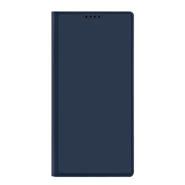 „Dux Ducis“ Skin atverčiamas dėklas - tamsiai mėlynas (Galaxy S23 Ultra)