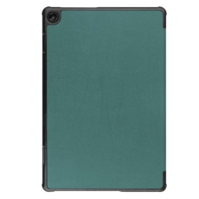 Lenovo Tab M10 10.1" Gen 3 (TB-328XU, TB-328FU) atverčiamas žalias odinis dėklas (sulankstomas) | Priedai.lt