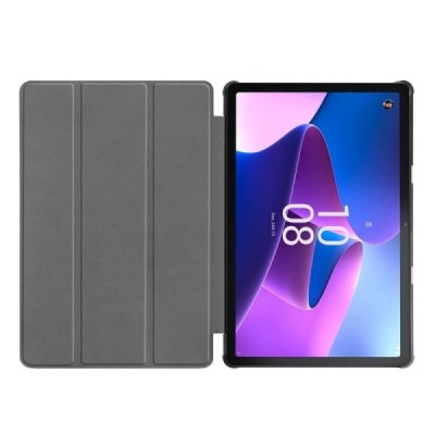 Lenovo Tab M10 10.1" Gen 3 (TB-328XU, TB-328FU) atverčiamas žalias odinis dėklas (sulankstomas) | Priedai.lt