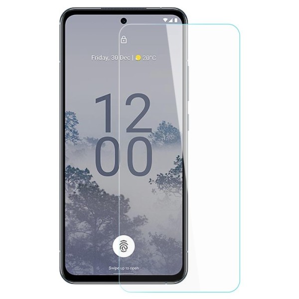 „Amorus“ Tempered Glass (nepilno dengimo) apsauginis ekrano stiklas 0.26 mm - skaidrus (Nokia X30 5G)