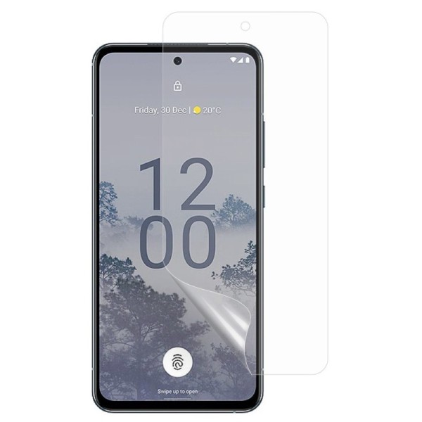 „Calans“ apsauginė ekrano plėvelė (pilnai dengianti) - skaidri (Nokia X30 5G)