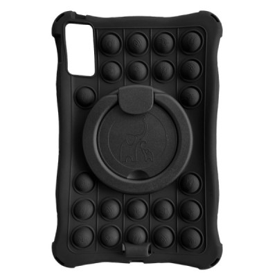 Xiaomi Redmi Pad 10.6" „Popit“ Bubble Kickstand minkšto silikono TPU juodas dėklas - nugarėlė | Priedai.lt
