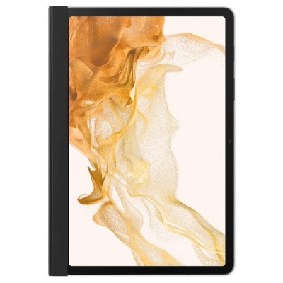 Originalus Samsung Galaxy Tab S7 / S8 (T875, T870, X700, X706) Book Cover EF-ZX700 atverčiamas juodas dėklas - knygutė | Priedai