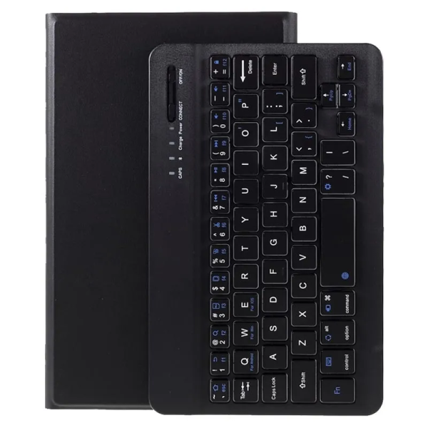 Atverčiamas dėklas su klaviatūra - juodas (Galaxy Tab A 8.0 2019)