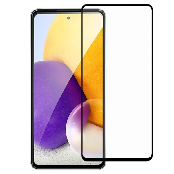 „Ceramics“ hibridinė apsauginė ekrano plėvelė (pilnai dengianti) - juoda (Galaxy A53)