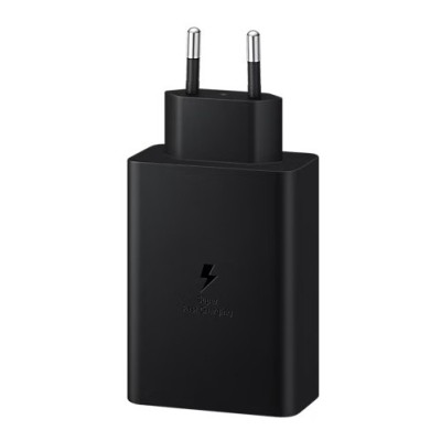 Originalus „Samsung“ PD Power Trio 65W EP-T6530 įkroviklis - juodas | Priedai.lt