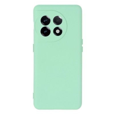 OnePlus 11 Shell kieto silikono (TPU) dėklas žalias - nugarėlė | Priedai.lt