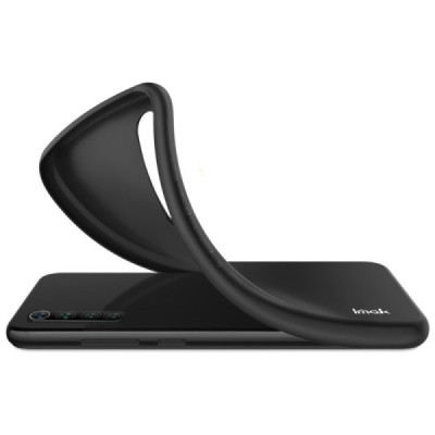 Xiaomi Redmi Note 12 Pro (Poco X5 Pro) Imak kieto silikono TPU juodas dėklas - nugarėlė | Priedai.lt